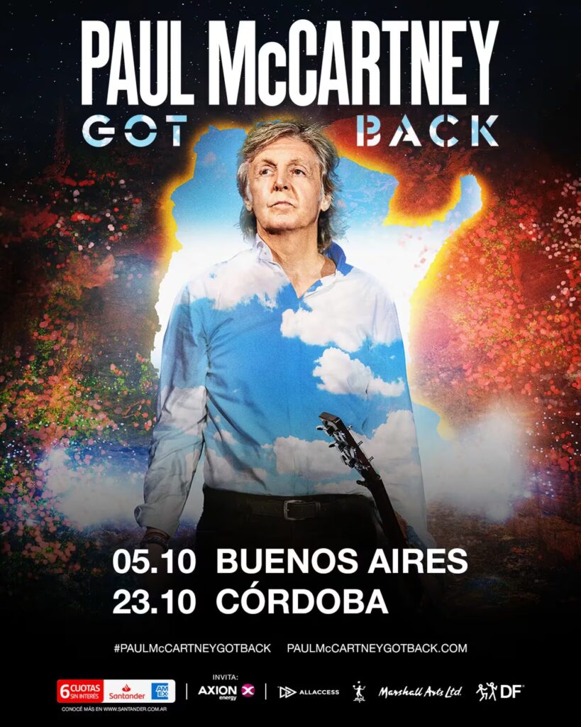 ¡Como en casa! Paul McCartney volvería a Sudamérica en noviembre